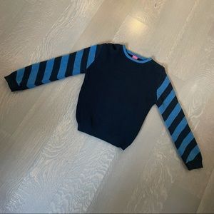 Lulu Black/Turquoise boys Sweater 11/12
